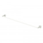 Kaya Single Towel Rail, 900mm, Matte White